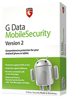 Scatola G Data Mobile Security